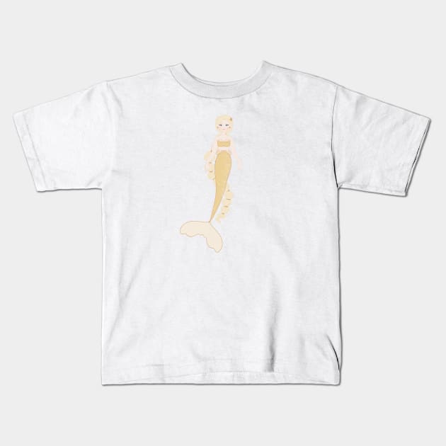 Mermaid 20 Kids T-Shirt by littlemoondance